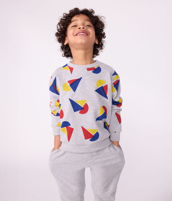 Katoenen sweatshirt met print voor kinderen FUMEE/ MULTICO