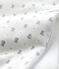 Gigoteuse bébé en coton biologique blanc MARSHMALLOW/gris GRIS/ MULTICO