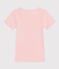 Katoenen T-shirt met korte mouw voor meisjes roze MINOIS