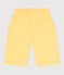 Bermuda short enfant en coton jaune ORGE