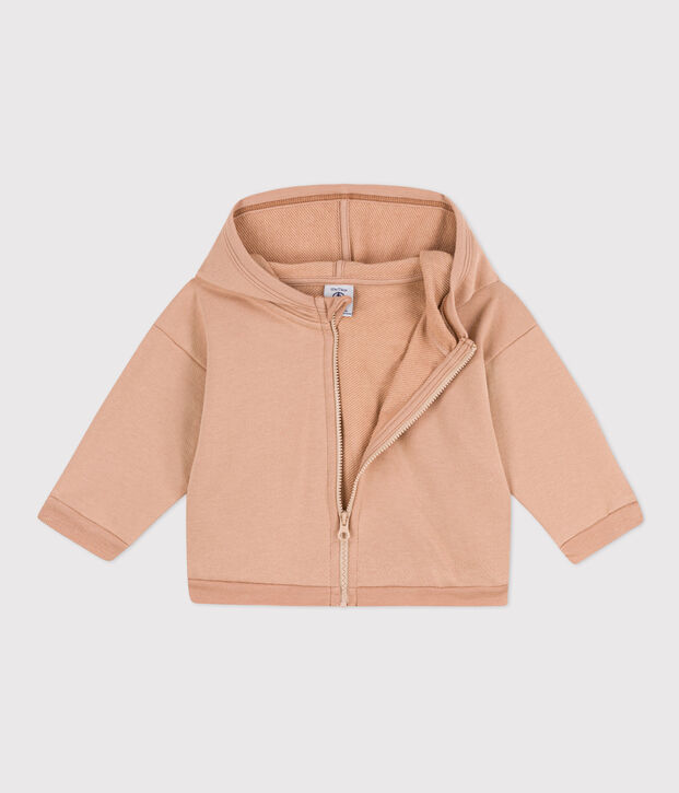 Sweater met kap voor baby's beige