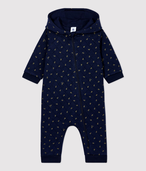 Jumpsuit met capuchon baby. blauw SMOKING/ JERRYCAN
