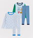 Lot de 2 pyjamas petit garçon en côte et tubique