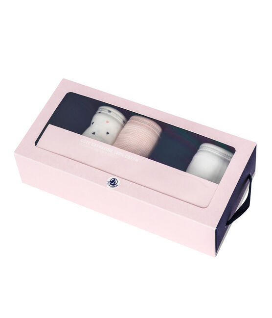 Set met 5 damesslipjes in licht katoen Variante 1 PACK