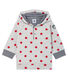 Sweatshirt met capuchon van mesh met print babyjongen