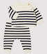 2-delige gebreide set met strepen baby van tricot