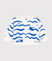 Katoenen babysweater met haaiprint blauw MARSHMALLOW/ PORCELANA