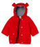 Doudoune bébé fille en microfibre rouge TERKUIT