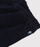 Fluwelen broek voor baby's blauw SMOKING