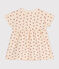 Jurkje van lichte fleece met body voor baby's AVALANCHE/ FAMEUX