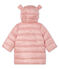 Donsjack van gesatineerde polyamide babymeisje roze FLEUR