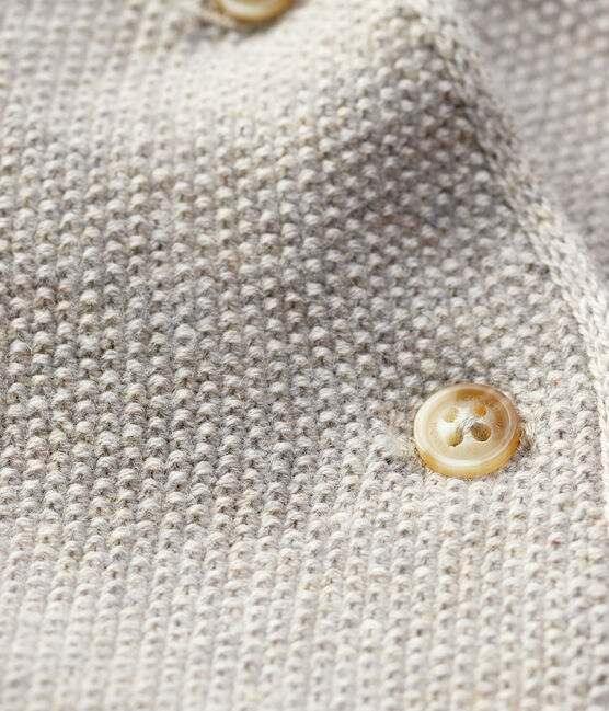 Cardigan bébé en tricot laine et coton FALAISE CHINE