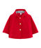 Meisjes cape rood TERKUIT