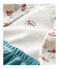 Ensemble 3 pièces bébé en velours et en côte beige MONTELIMAR/blanc MULTICO