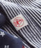 Muts en slofjes voor babyjongens blauw SMOKING/wit MULTICO