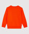 Sweatshirt en molleton enfant garçon orange CAROTTE