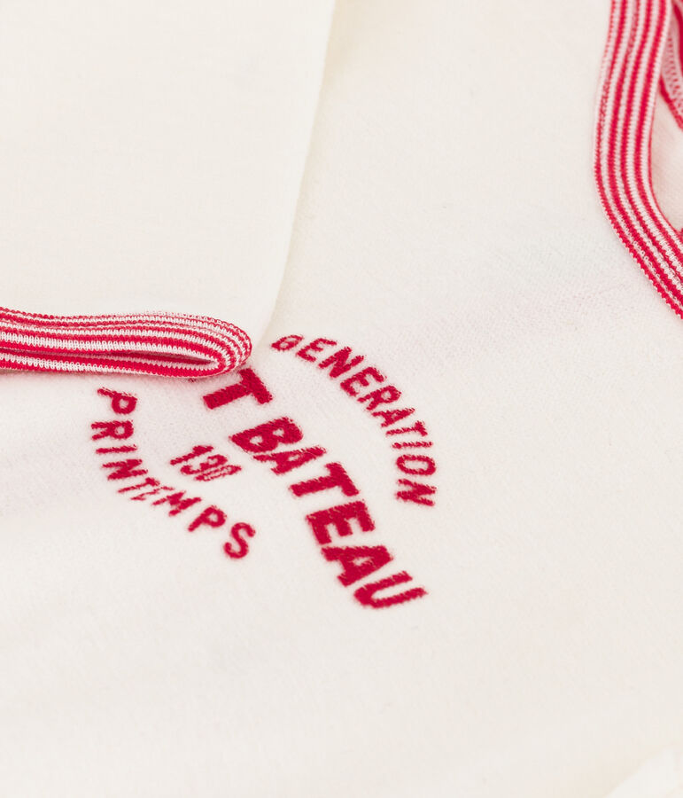 Slaappakje van velours '130' wit