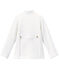 Manteau fille en tubique matelassé blanc MARSHMALLOW