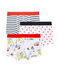Trio van boxershorts jongens variante 1
