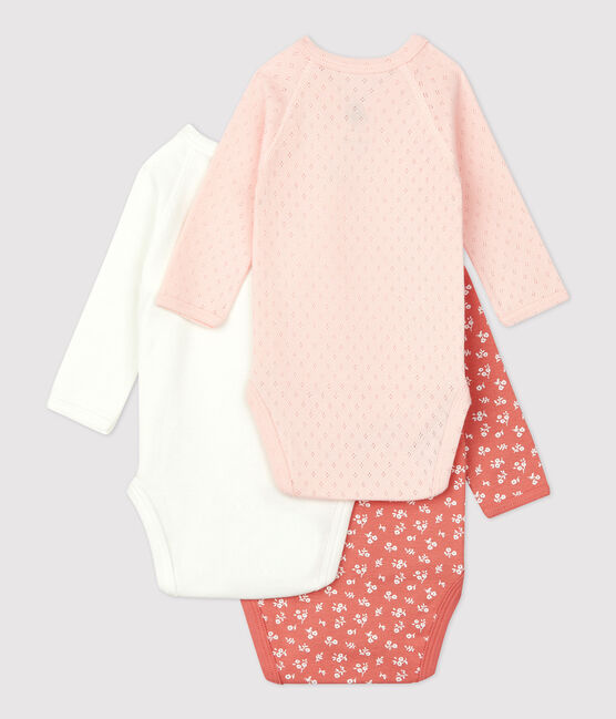 Lot de 3 bodies bébé en coton biologique variante 1