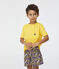 Strandshort met print voor jongens wit MARSHMALLOW/wit MULTICO
