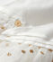 Robe bébé fille blanc MARSHMALLOW/jaune OR