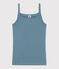 Chemise à bretelles L'ICONIQUE en coton Femme bleu ROVER