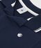 Polo met korte mouwen in jersey voor jongens blauw SMOKING