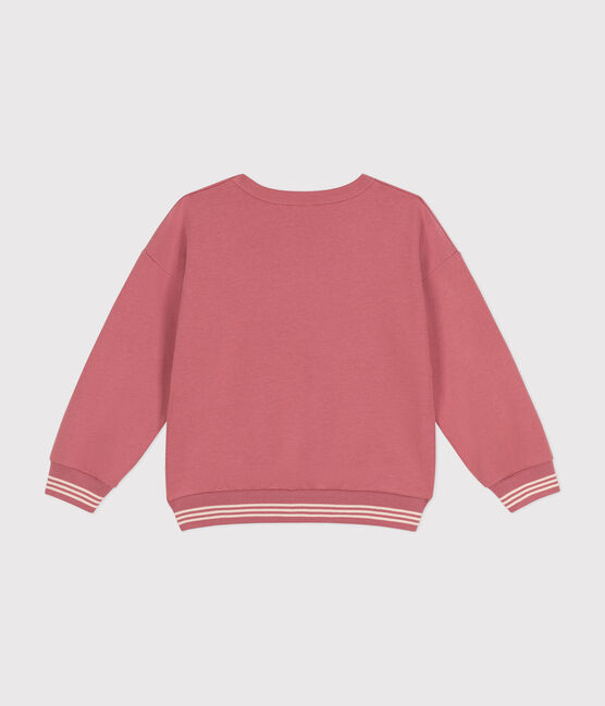 Fleece sweatshirt voor jongens/meisjes roze ROSEWOOD