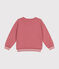 Fleece sweatshirt voor jongens/meisjes roze ROSEWOOD