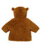 Sherpa jas babymeisje bruin BRINDILLE