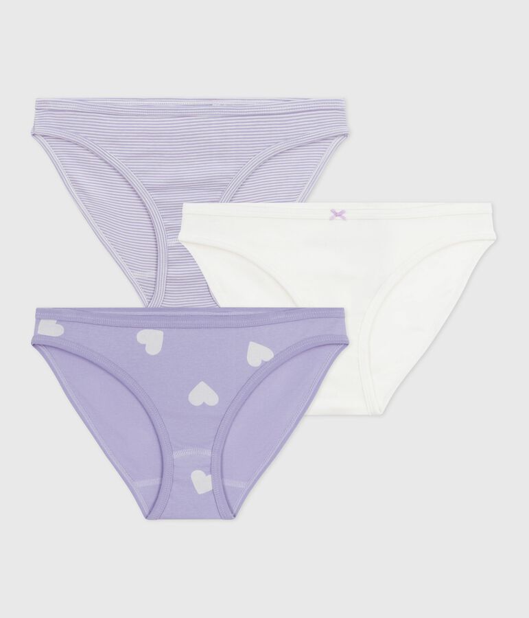 Lot de culottes femme en coton multicouleur