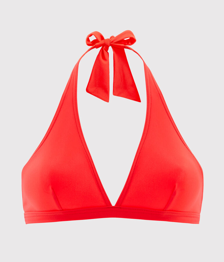 Effen bovenstuk voor badpak voor vrouwen roze GROSEILLER