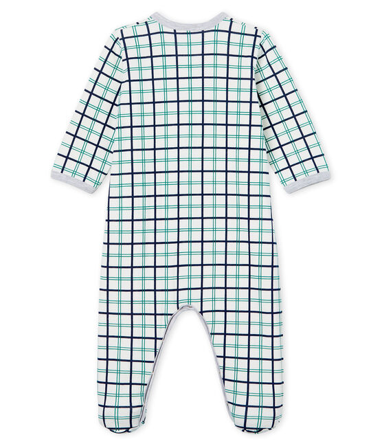 Slaappakje van tubic babyjongen wit MARSHMALLOW/wit MULTICO