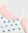 Lot de 2 brassières cœurs fille en coton et élasthanne variante 1