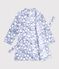 Kamerjas van fleece met print voor kinderen blauw/multicouleur