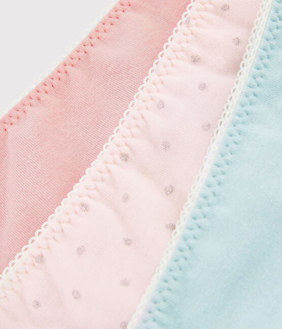 Lot de 3 culottes à paillettes petite fille variante 1