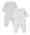 Duo de dors bien bébé fille variante 1