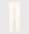 Legging en jersey enfant fille blanc MARSHMALLOW
