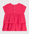 Babyjurkje met korte mouwen roze GLOSS