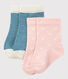 Set van 2 paar babysokken