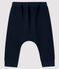 Broek van molton babyjongen blauw SMOKING