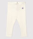 Lange babylegging van wol en katoen