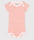 Body met korte mouwen voor babymeisjes