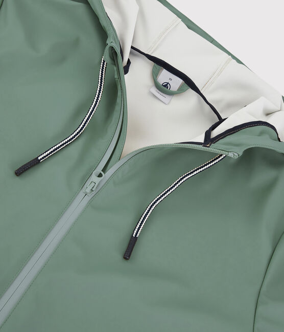 Lange en lichte oliejas van gerecycleerd materiaal voor dames en heren groen THUYA