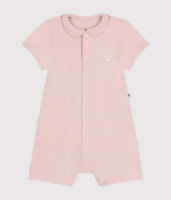 Licht, kort pakje van jersey voor baby's roze SALINE