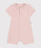 Licht, kort pakje van jersey voor baby's roze SALINE
