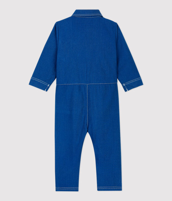 Lange salopette baby. blauw MAJOR