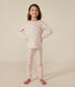 Pyjama imprimé motif nuage en coton enfant