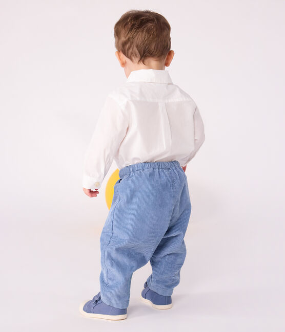 Pantalon bébé en velours uni ADRIATIC